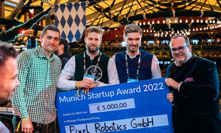 Pixel Robotics Wins Munich Startup Award 2022