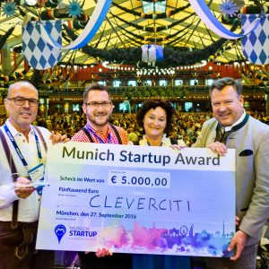 Cleverciti wins Munich Startup Award