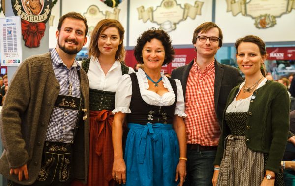 Munich Startup Team at Oktoberfest Networking by Bits and Pretzels